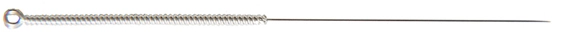 Chinese-style acupuncture needle